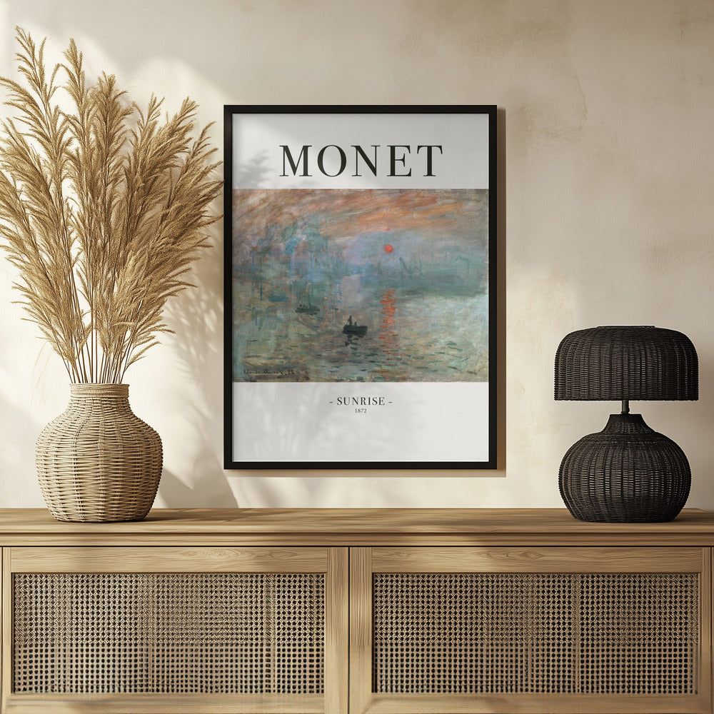 Sunrise 1872 Poster och Canvastavla