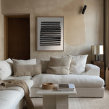 Stripes_Beige Poster och Canvastavla