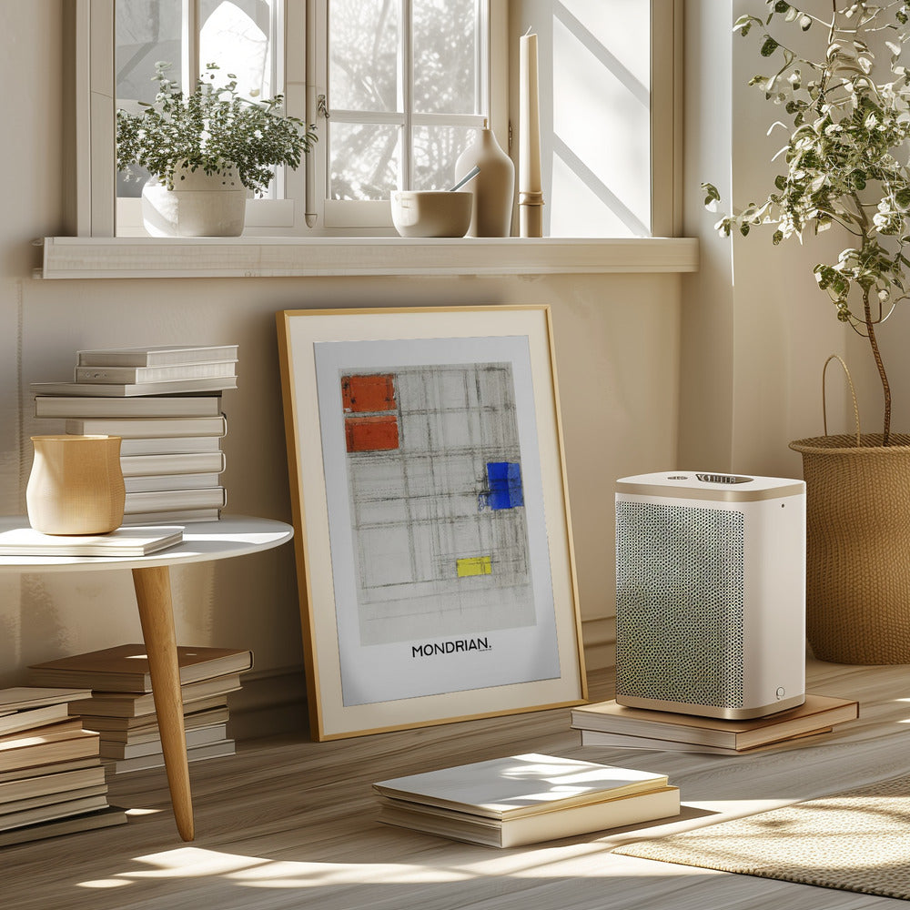 Study for a Composition Poster och Canvastavla