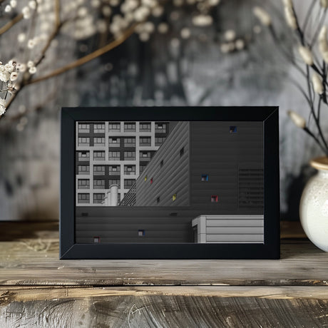 Small windows Poster och Canvastavla
