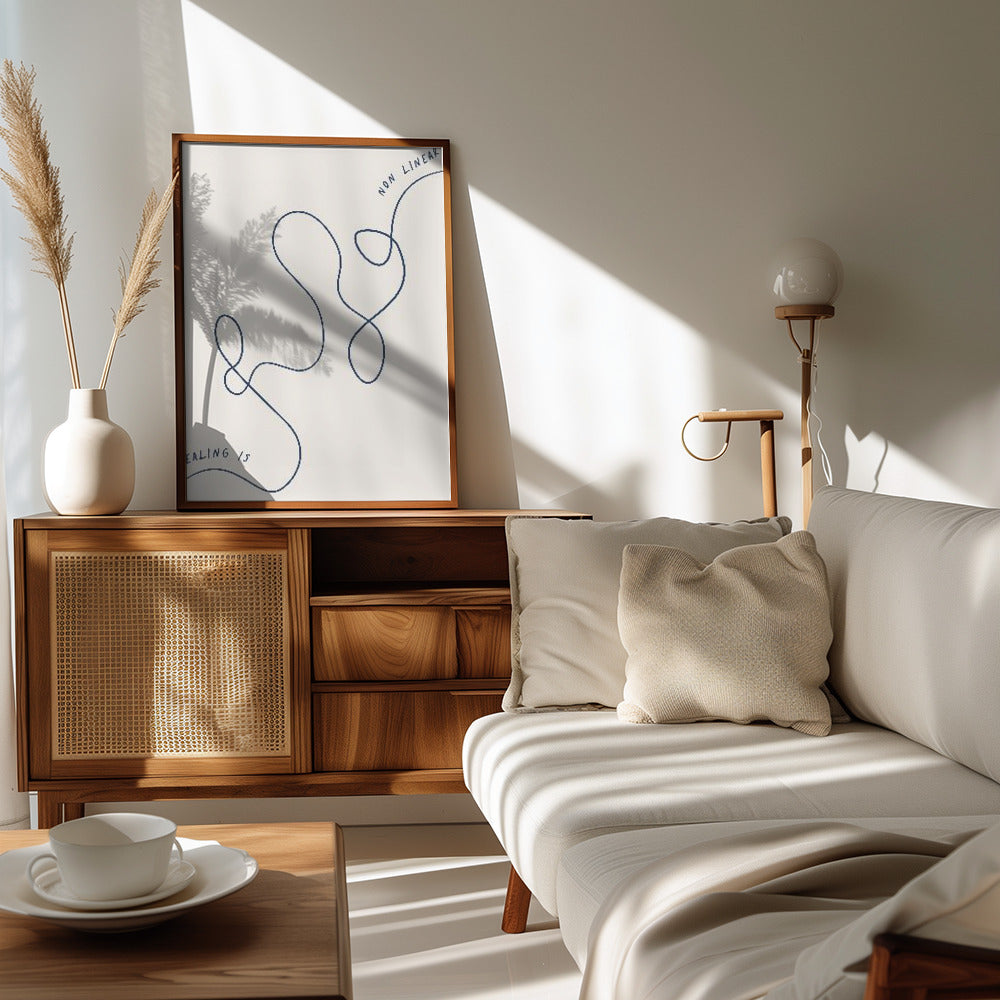 Healing Nonlinear Poster och Canvastavla