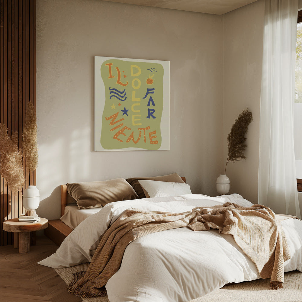 La Dolce Far Niente Poster och Canvastavla