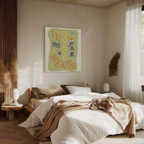 La Dolce Far Niente Poster och Canvastavla