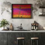 Fixing Colorful Dye Clothes Poster och Canvastavla