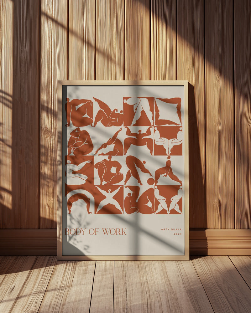 Body of Work (terracotta) Poster och Canvastavla