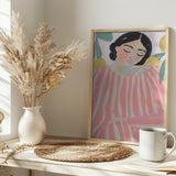 Zenandzest(versionpastelpink) Poster och Canvastavla