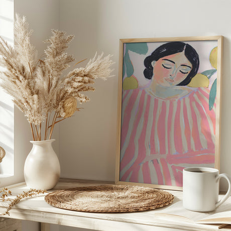 Zenandzest(versionpastelpink) Poster och Canvastavla