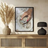 Oysters & Pearls No 02 Poster och Canvastavla