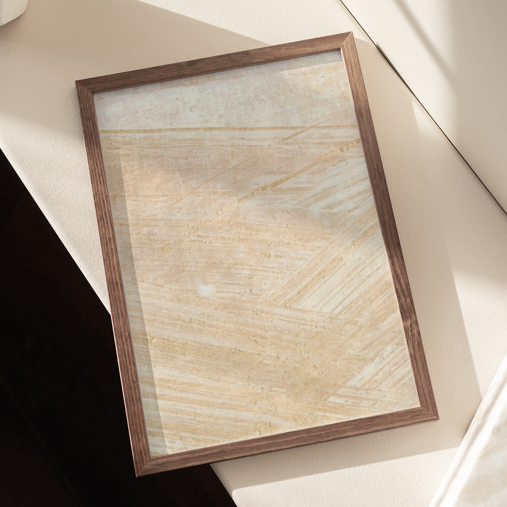 Abstract desert structure mural Poster och Canvastavla