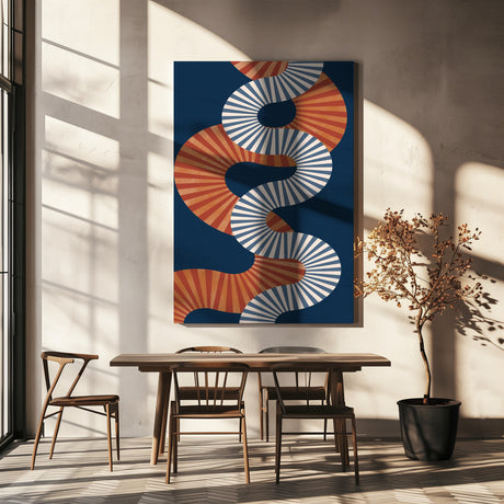 3x4 Aspectratiobluerust44 Poster och Canvastavla