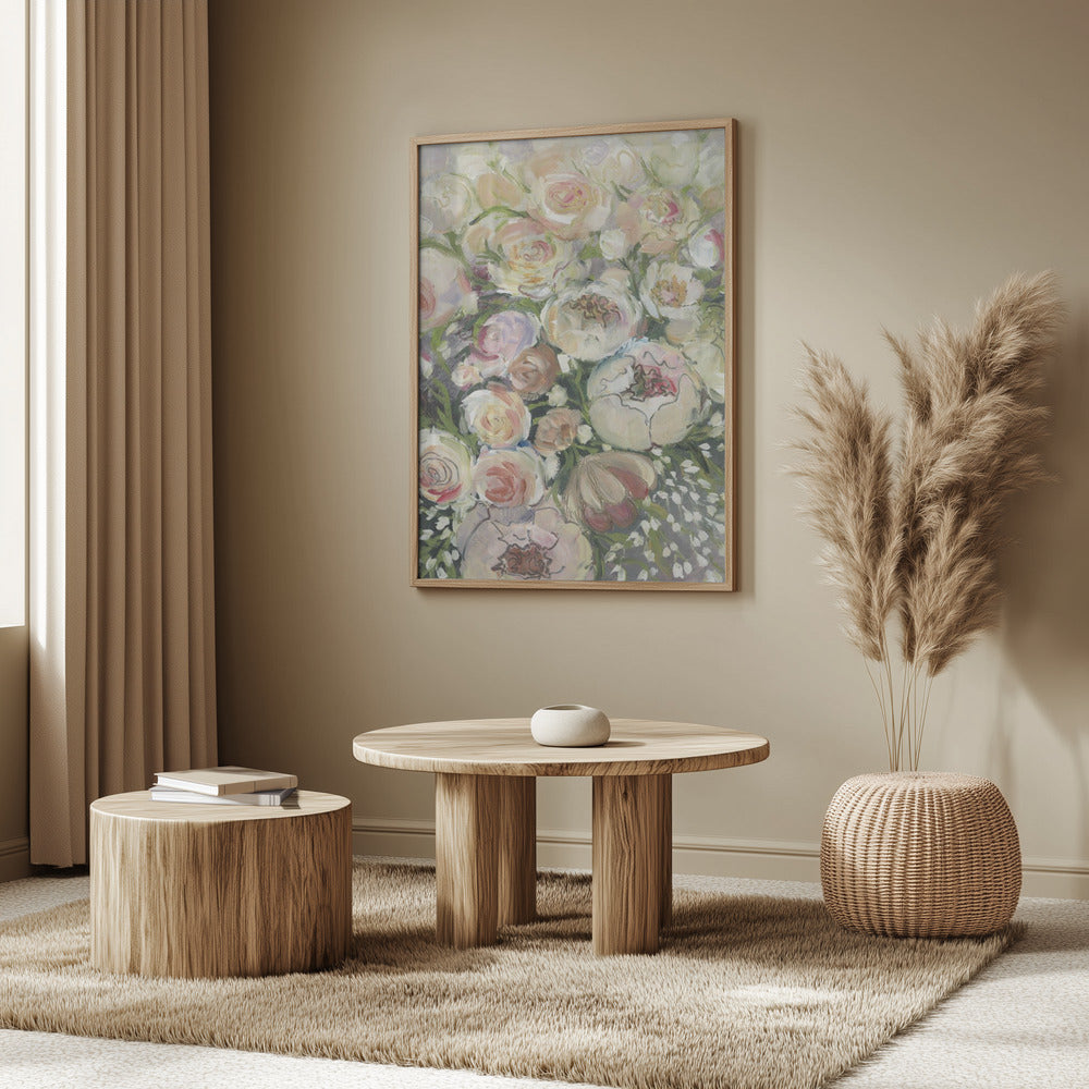 Maeve painterly florals Poster och Canvastavla