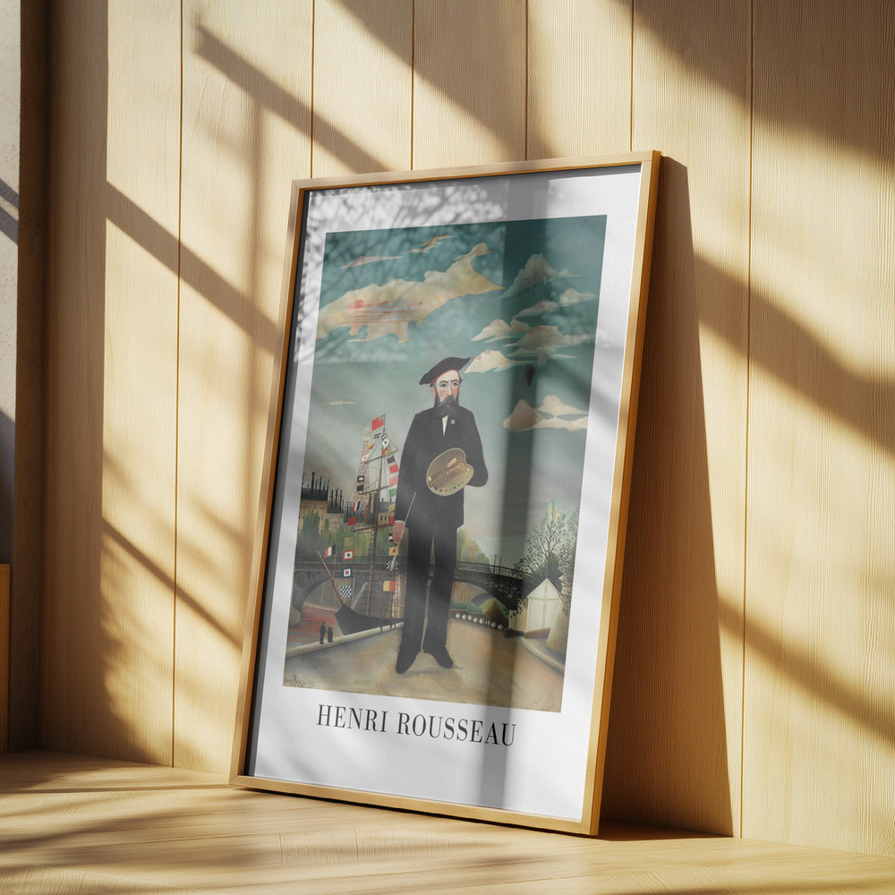 Self Portrait 1890 Poster och Canvastavla