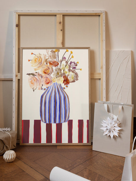 Still Life With Flowers 1 Poster och Canvastavla
