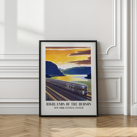 Highlands of the Hudson  New York Central System Poster och Canvastavla