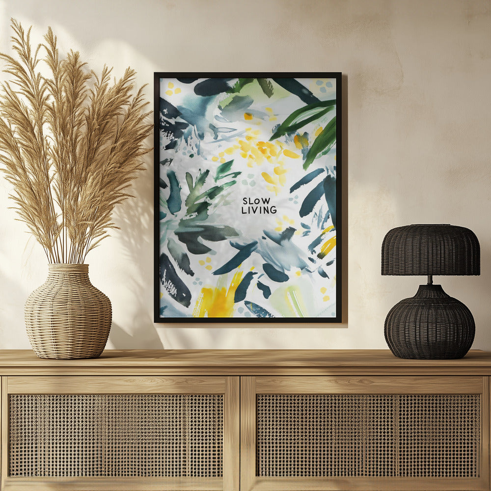 Slowlivingno2 Poster och Canvastavla