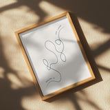 Healing Nonlinear Poster och Canvastavla