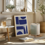 Curved shapes 1 Poster och Canvastavla