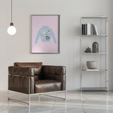 90s Baby Poster och Canvastavla