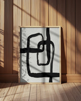 Blackstrokesno8 Poster och Canvastavla