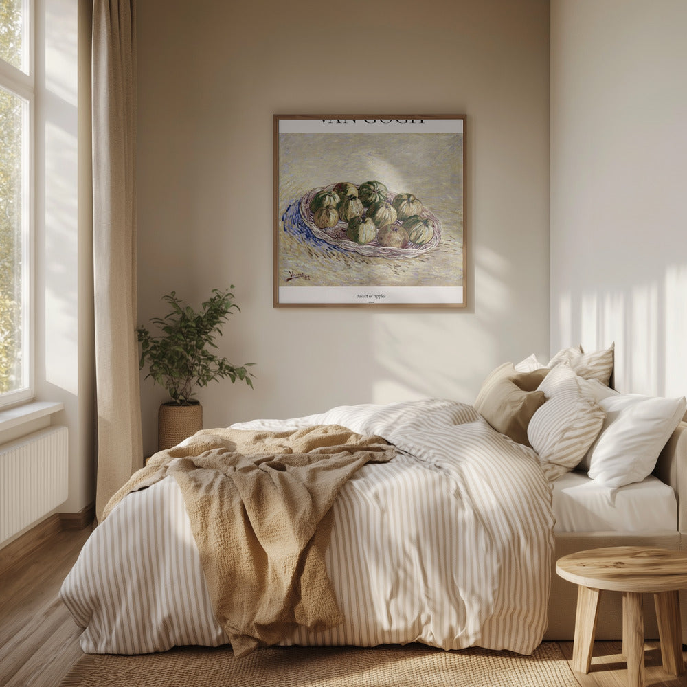 Basket of Apples (1887) Poster och Canvastavla