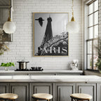 Paris Dove Poster och Canvastavla