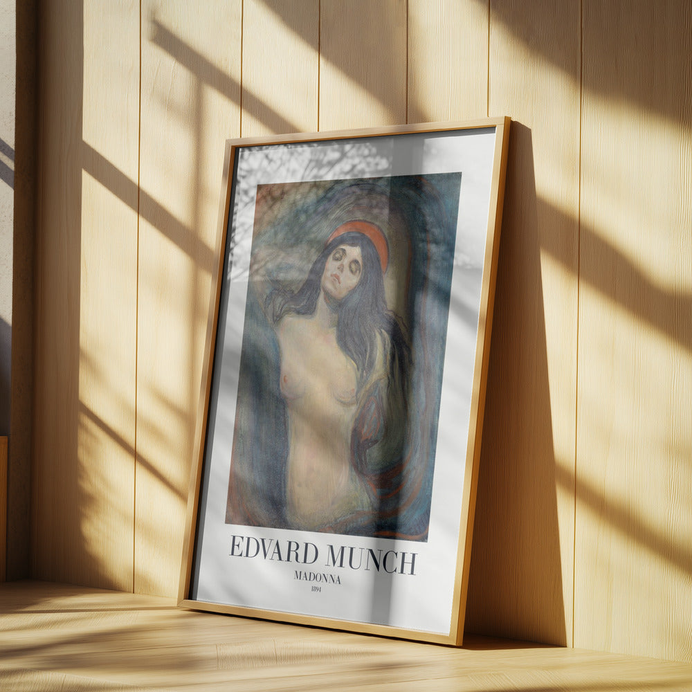 Madonna 1894 Poster och Canvastavla