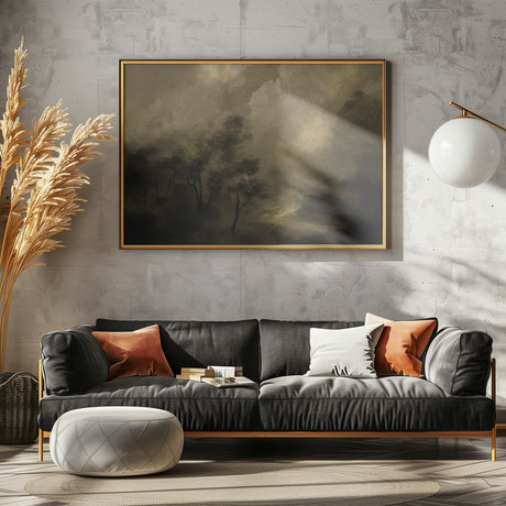 Moody Woods Poster och Canvastavla