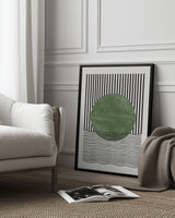 Modern Graphic Poster och Canvastavla