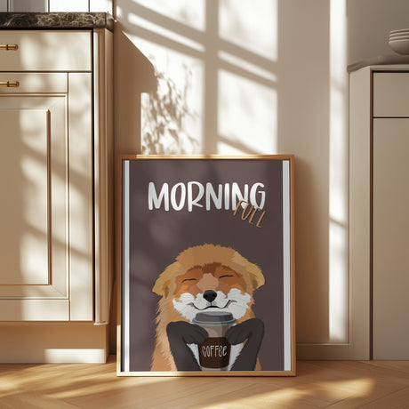 Morning Fuel Poster och Canvastavla