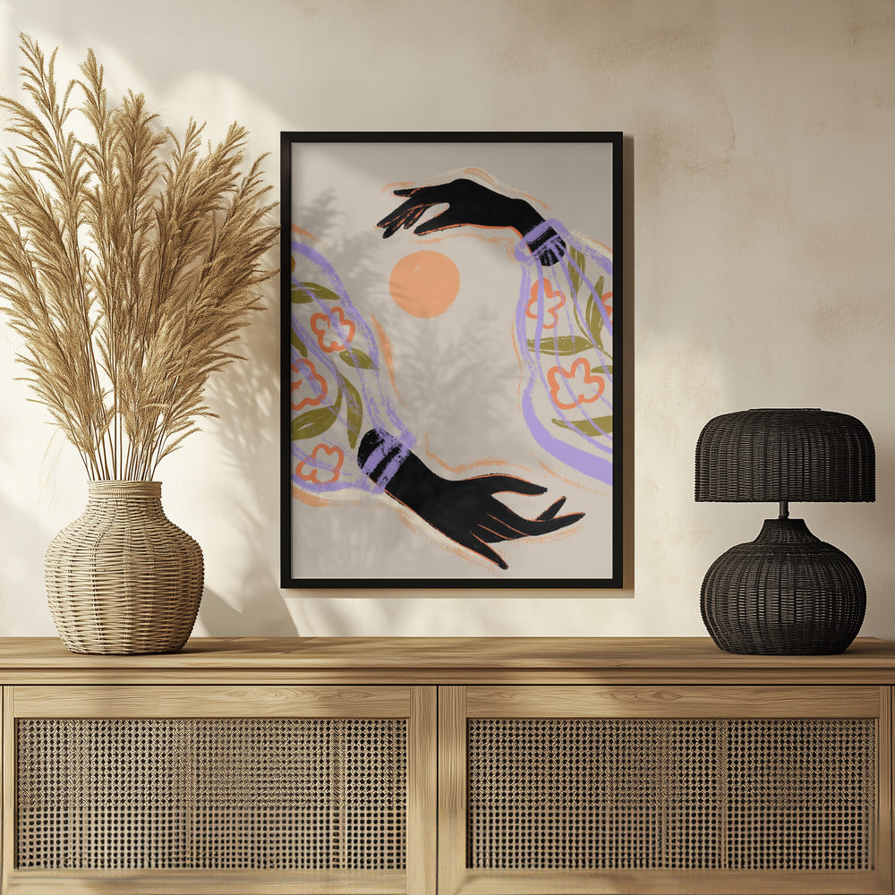 Embrace The Sun Poster och Canvastavla