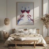 Cheers to us Poster och Canvastavla