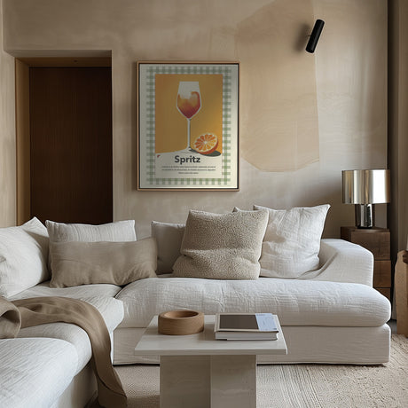 Spritz retro print Poster och Canvastavla