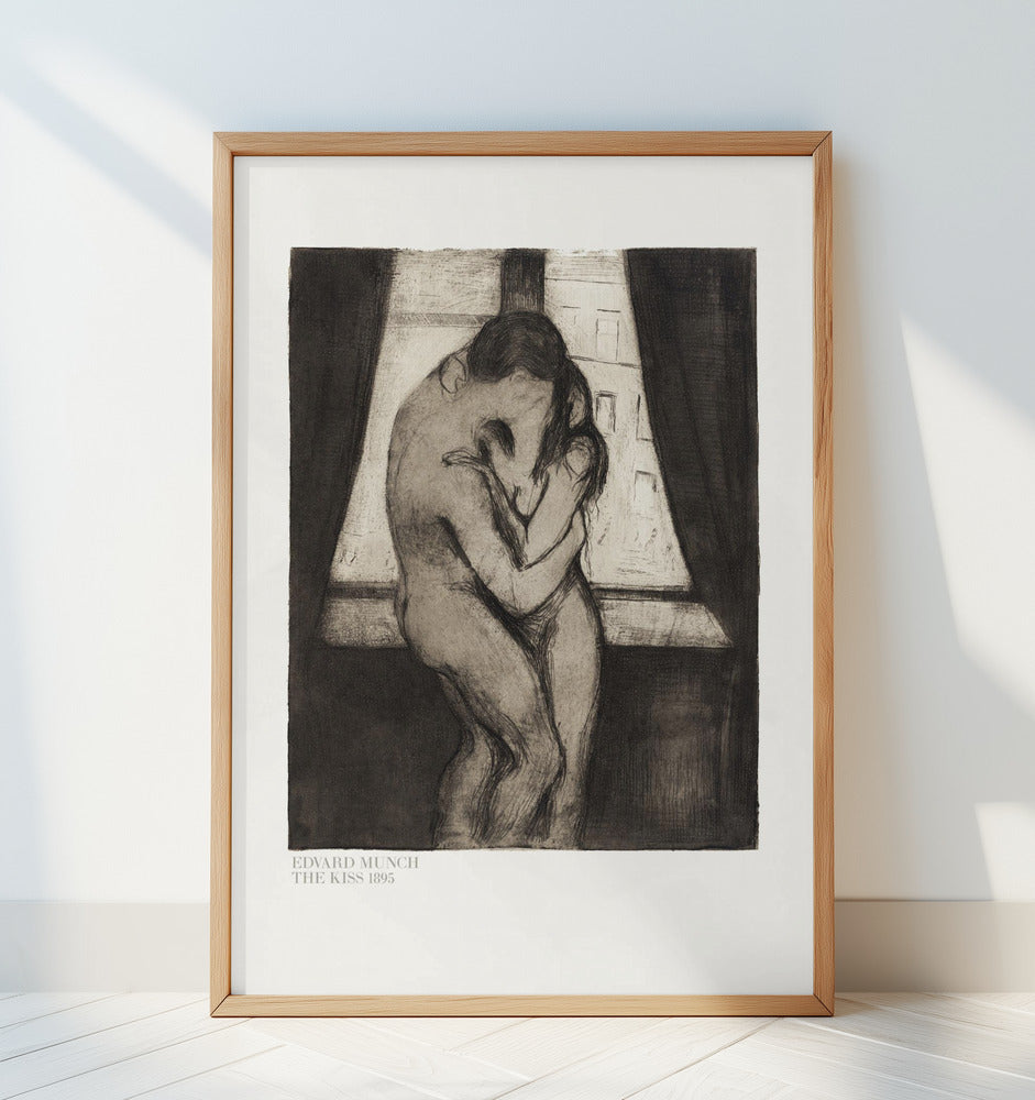 The Kiss 1895 Poster och Canvastavla