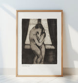 The Kiss 1895 Poster och Canvastavla