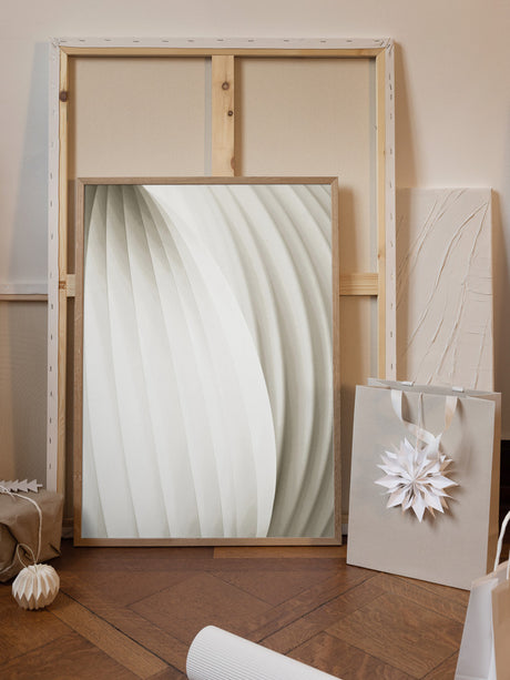 Soft Curves Poster och Canvastavla