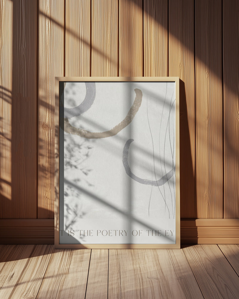 Artisthepoetryoftheeyes Poster och Canvastavla