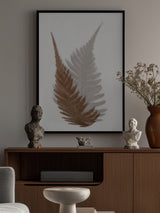 Autumn Fern Poster och Canvastavla