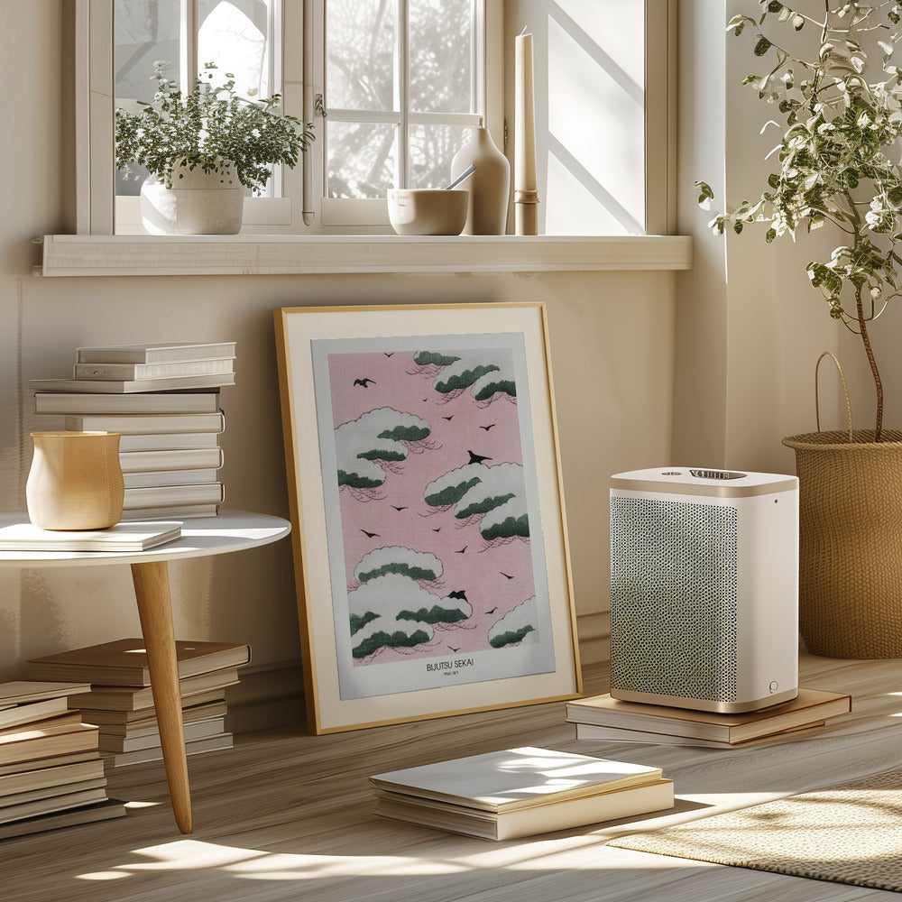 Pink Sky Poster och Canvastavla