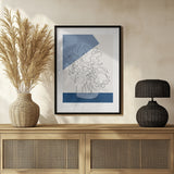 Tres Chic Bleu Poster och Canvastavla