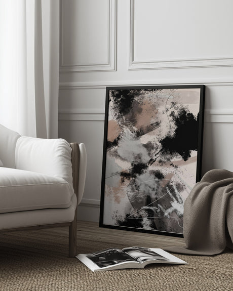 Splash Storm Poster och Canvastavla