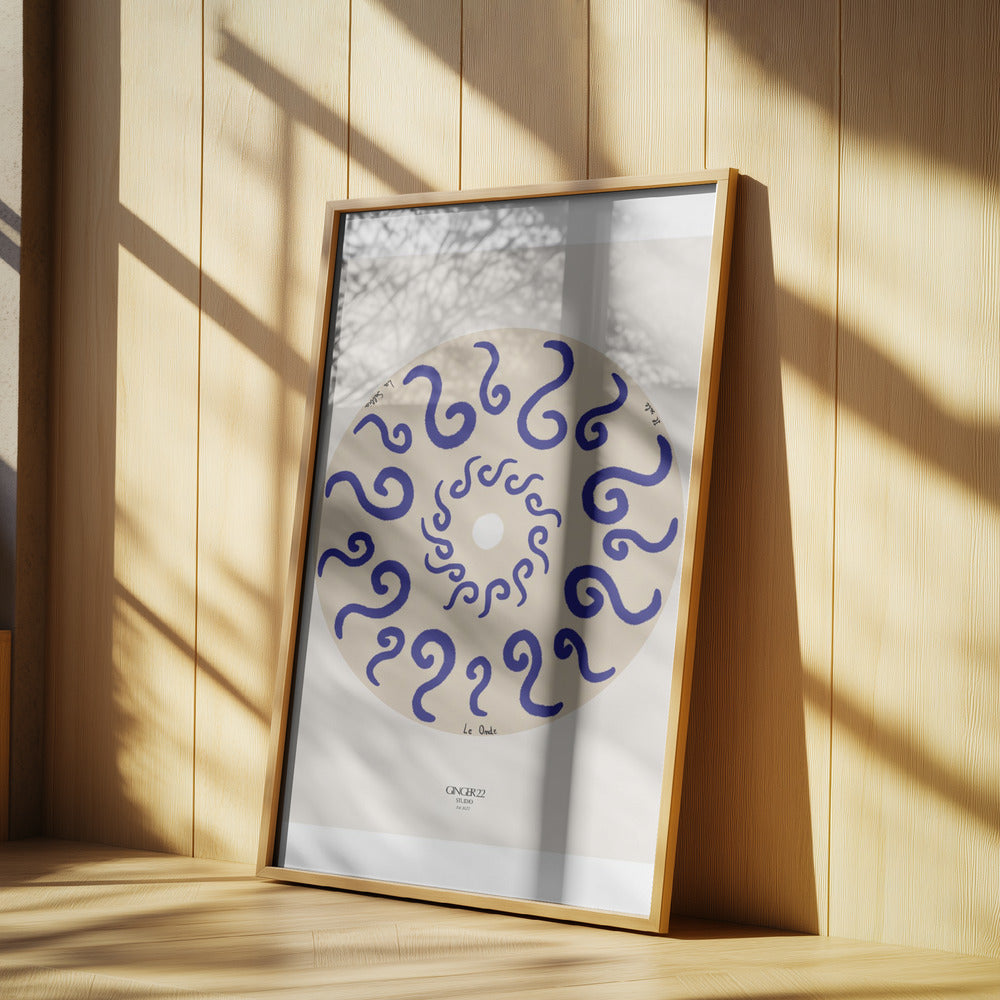 Le onde Poster och Canvastavla