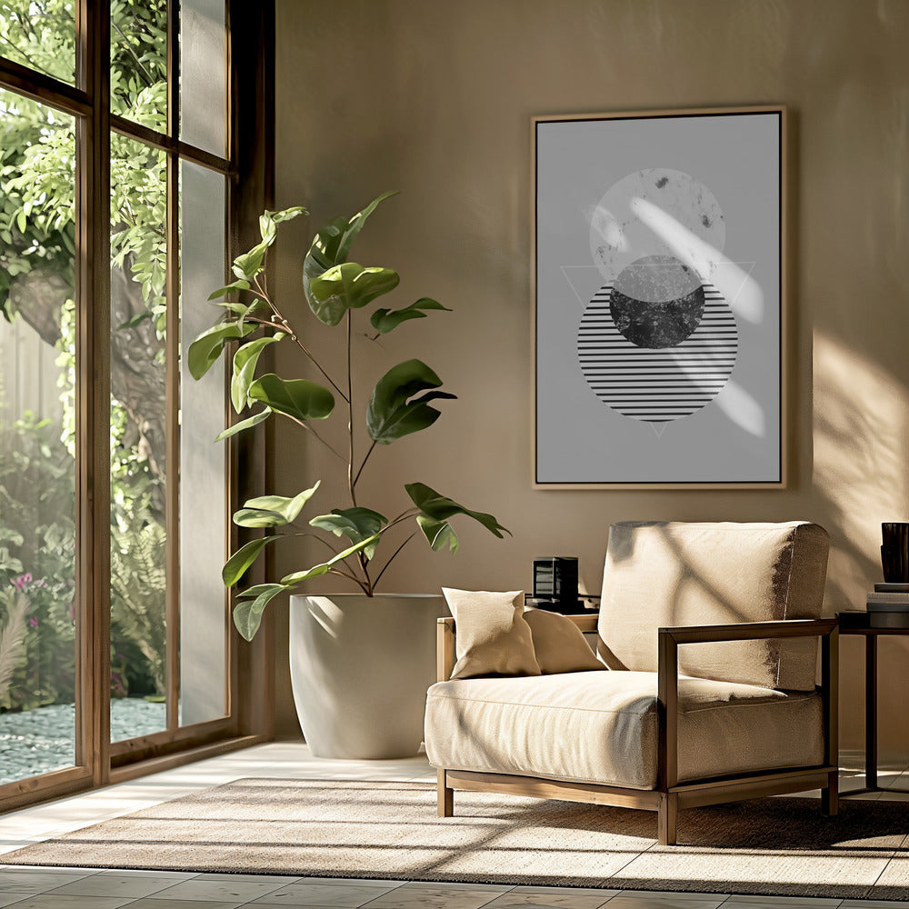 Minimalism 9 Poster och Canvastavla