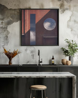 Bird watching station Poster och Canvastavla