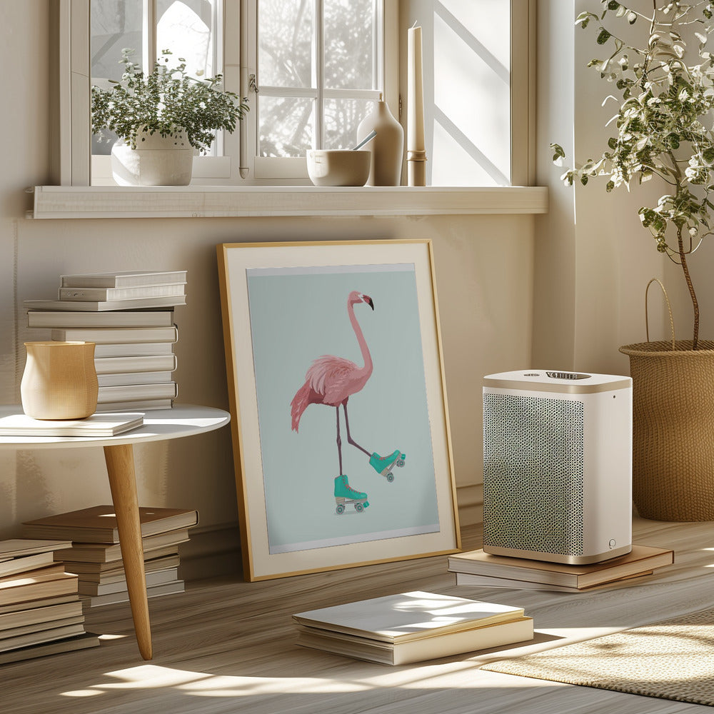 Flamingogo Poster och Canvastavla