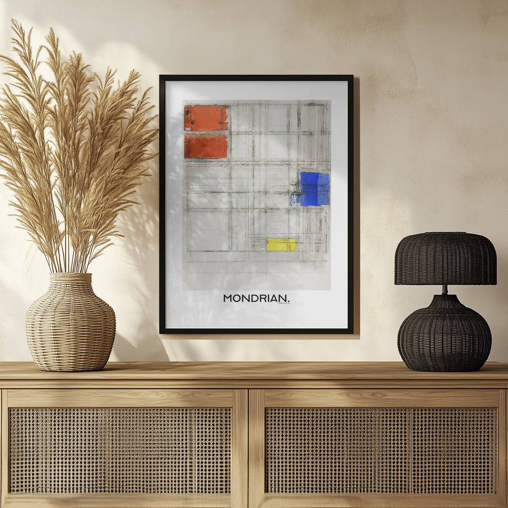 Study for a Composition Poster och Canvastavla