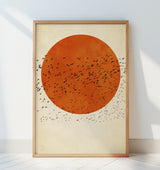 Birds In the Sun Poster och Canvastavla