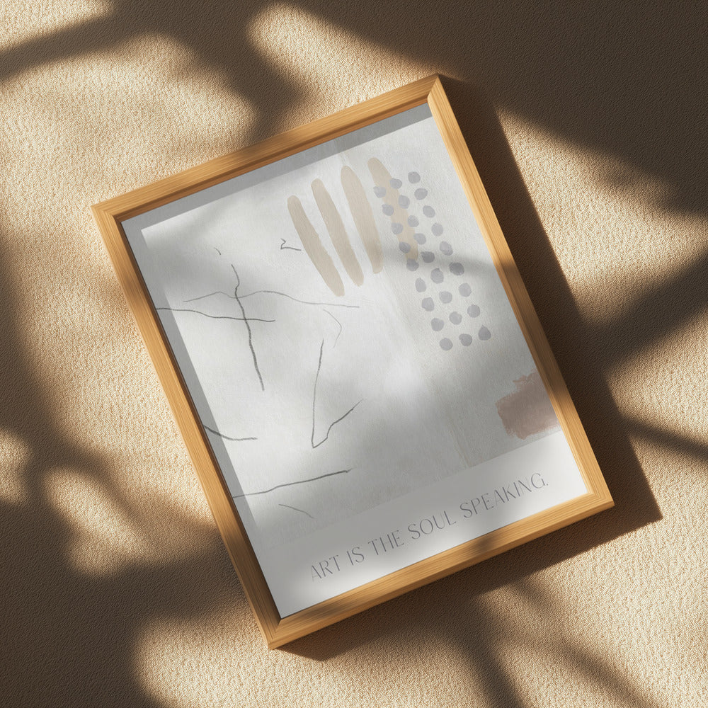 Artisthesoulspeaking Poster och Canvastavla