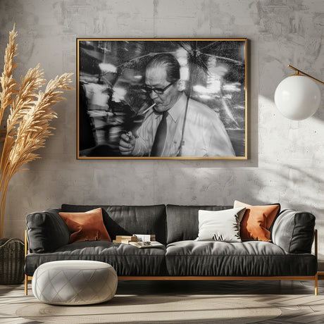 Rainy Night Poster och Canvastavla