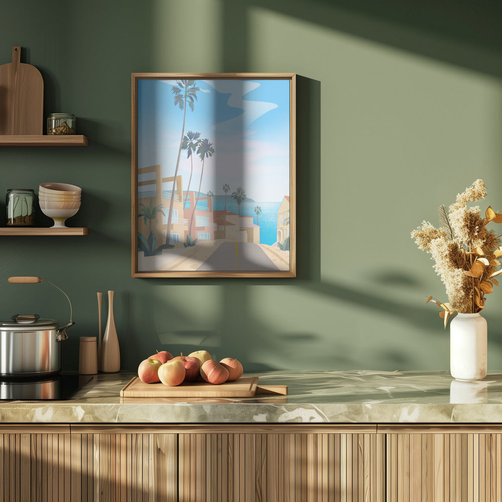California Poster och Canvastavla