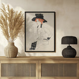 Portrait of a Woman 1910 Poster och Canvastavla